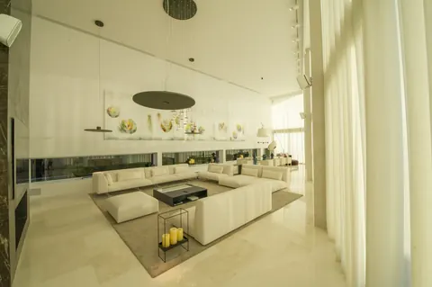 Architectural Villa first line descent to the sea, 6 bedrooms in Cala Tarida - Ibiza photos for sale For Super Rich