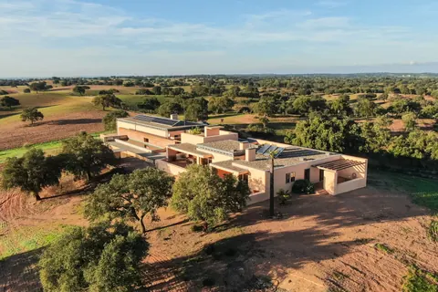 Architectural Ranch/Farm Panoramic View organic built, 4 bedrooms in Salvada e Quintos - Beja