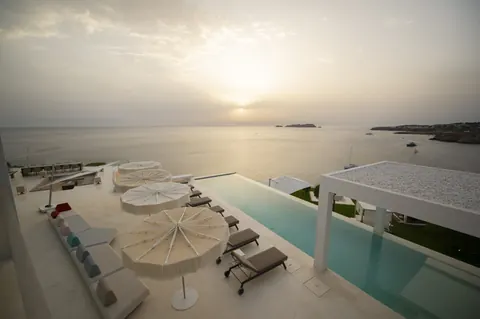 Architectural Villa first line descent to the sea, 6 bedrooms in Cala Tarida - Ibiza top for sale For Super Rich