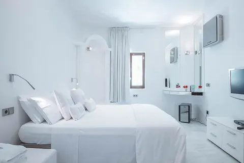 Modern Minimalist Villa Sea View most exclusive Bay on the island, 5 bedrooms in San José - Ibiza search for sale For Super Rich