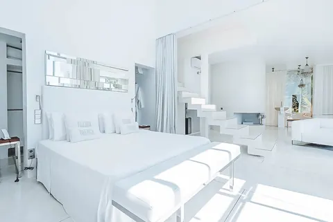 Modern Minimalist Villa 180º panoramic views Nice swimming pool, 8 bedrooms in San José - Ibiza best for sale For Super Rich
