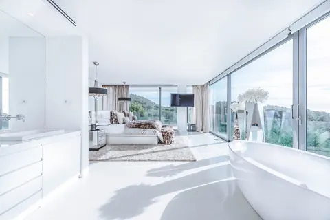 Luxury Villa frontal sea views outdoor kitchen and dining area plus private pool, 7 bedrooms in Eivissa - Ibiza top for sale For Super Rich