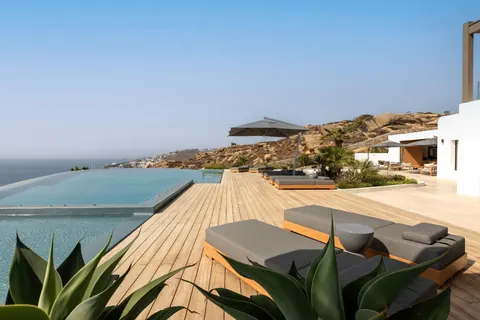 Luxury Villa Panoramic Aegean Sea Views, 10 bedrooms in Mykonos New for sale For Super Rich