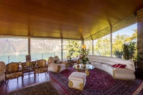 Elegant Villa Mountain View Lake View, 7 bedrooms in Campione d'Italia property for sale For Super Rich