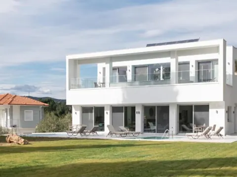 Modern Villa Panoramic View of sea and the forest, 4 bedrooms in Halkidiki HPS3201 for sale For Super Rich