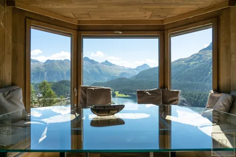 Luxury Chalet Mountain View historical ones Tinus, 7 bedrooms in St-Moritz