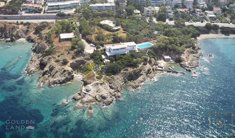 High-end Villa Waterfront two small private beaches, 7 bedrooms in Athens buy for sale For Super Rich