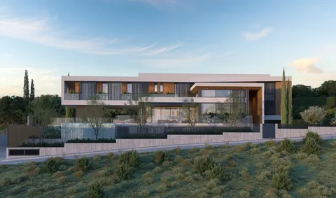 High-end Villa Panoramic View Opalia Hills, 4 bedrooms in Limassol price for sale For Super Rich