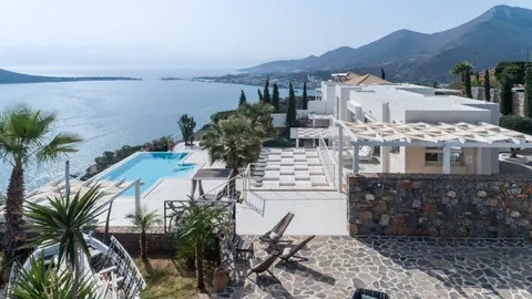 Luxury Villa Panoramic View Sea View, 6 bedrooms in Elounda Lasithi Crete Used for sale For Super Rich