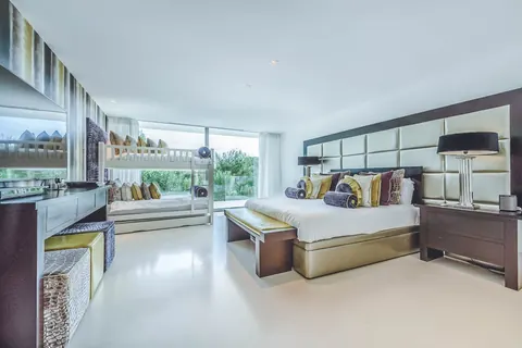 Luxury Villa frontal sea views outdoor kitchen and dining area plus private pool, 7 bedrooms in Eivissa - Ibiza real estate for sale For Super Rich