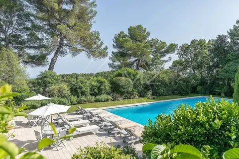 Medieval House Built in 1920 25m marble swimming pool, Tennis court, 10 bedrooms in Mougins - French Riviera MZIMO2328 for sale For Super Rich