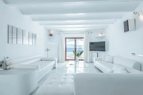 Modern Minimalist Villa Sea View most exclusive Bay on the island, 5 bedrooms in San José - Ibiza price for sale For Super Rich