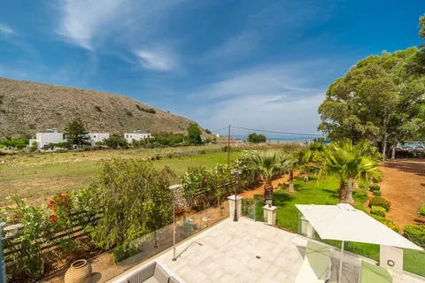 Luxury Villa Beach Front Mountain View, 5 bedrooms in Georgioupolis Apokoronas Chania Crete deal for sale For Super Rich