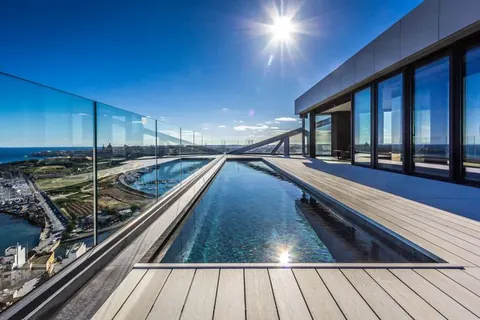 Luxury Penthouse Panoramic 360 degrees sea views Private swimming pool, 3 bedrooms in Gzira Used for sale For Super Rich Luxury Penthouse Panoramic 360 degrees sea views Private swimming pool, 3 bedrooms in Gzira Used for sale For Super Rich