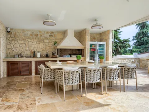 Premium Villa Sea View with a unique view of the Aegean Sea, 5 bedrooms in Halkidiki best for sale For Super Rich