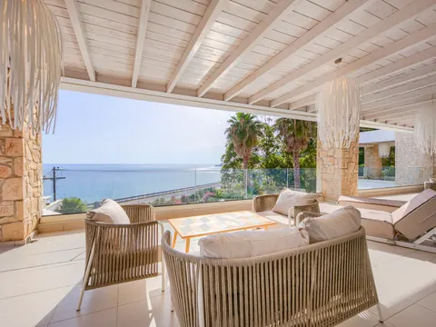 Premium Villa Sea View with a unique view of the Aegean Sea, 5 bedrooms in Halkidiki prix for sale For Super Rich