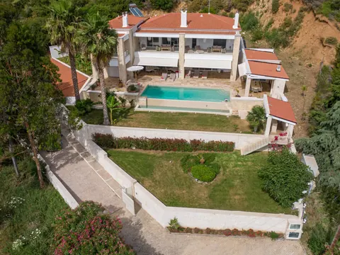Premium Villa Sea View with a unique view of the Aegean Sea, 5 bedrooms in Halkidiki image for sale For Super Rich