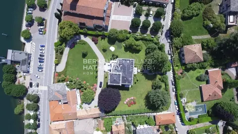Art Nouveau Villa Panoramic View Lakefront, 7 bedrooms in Lesa - Lake Maggiore price for sale For Super Rich