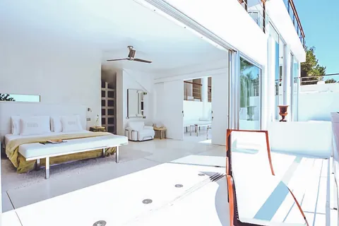 Modern Minimalist Villa 180º panoramic views Nice swimming pool, 8 bedrooms in San José - Ibiza deal for sale For Super Rich
