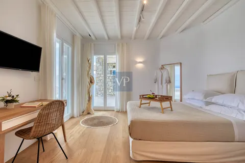 Modern Villa Tranquillo near beaches of Kalafati and Kalo Livadi, 6 bedrooms in Mykonos image for sale For Super Rich