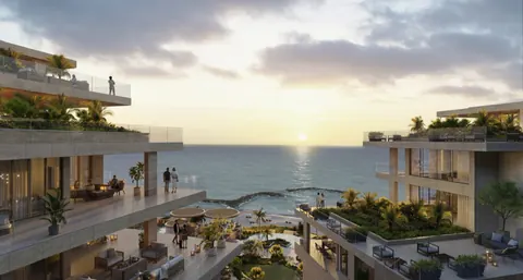 Luxury Apartment Beach Front overlooking the Lagoon Pool, 3 bedrooms in Grand Cayman real estate for sale For Super Rich