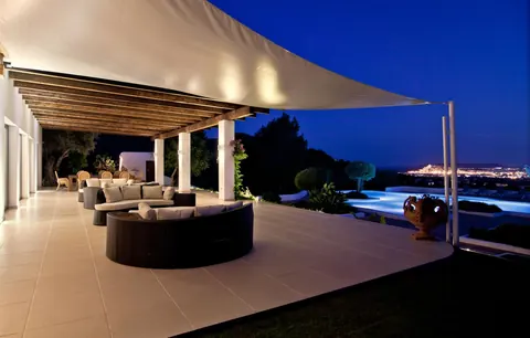 Luxury Villa amazing sea, mountain and city views, 8 bedrooms in Ibiza search for sale For Super Rich