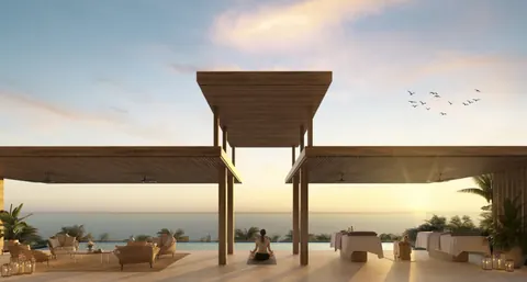 Luxury Apartment Beach Front overlooking the Lagoon Pool, 3 bedrooms in Grand Cayman luxury for sale For Super Rich