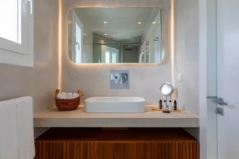 Modern Villa Tranquillo near beaches of Kalafati and Kalo Livadi, 6 bedrooms in Mykonos properties for sale For Super Rich