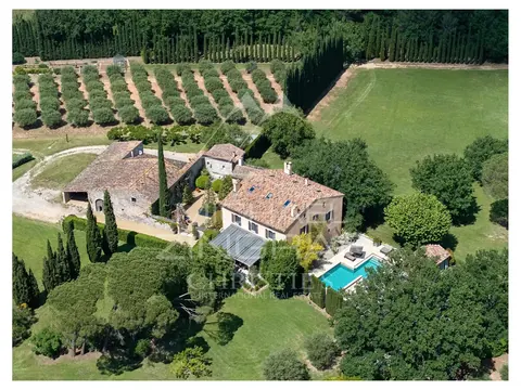 Country Villa One of a kind XVIII th century bastide with pool, 10 bedrooms in Cotignac - French Riviera