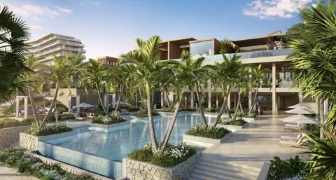 Luxury Apartment Beach Front overlooking the Lagoon Pool, 3 bedrooms in Grand Cayman expensive for sale For Super Rich