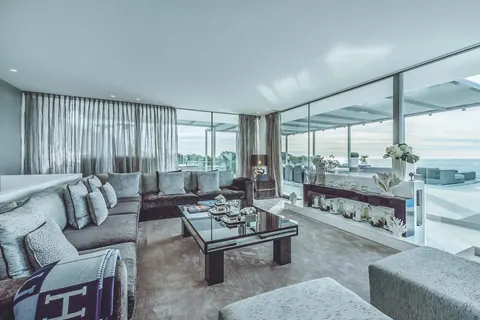 Luxury Villa frontal sea views outdoor kitchen and dining area plus private pool, 7 bedrooms in Eivissa - Ibiza photos for sale For Super Rich
