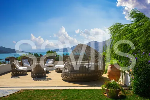 Elegant Villa waterfront property private beach & jacuzzi, 5 bedrooms in Elounda - Crete price for sale For Super Rich Elegant Villa waterfront property private beach & jacuzzi, 5 bedrooms in Elounda - Crete price for sale For Super Rich
