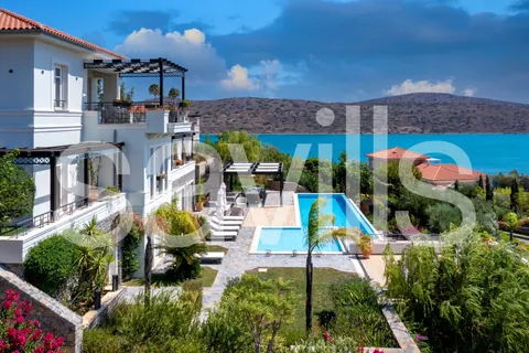 Elegant Villa waterfront property private beach & jacuzzi, 5 bedrooms in Elounda - Crete buy for sale For Super Rich Elegant Villa waterfront property private beach & jacuzzi, 5 bedrooms in Elounda - Crete buy for sale For Super Rich