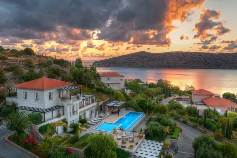 Elegant Villa waterfront property private beach & jacuzzi, 5 bedrooms in Elounda - Crete Used for sale For Super Rich Elegant Villa waterfront property private beach & jacuzzi, 5 bedrooms in Elounda - Crete Used for sale For Super Rich