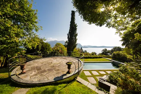 Century Villa Lake View Built 1900, 9 bedrooms in Lake Maggiore 0107 for sale For Super Rich