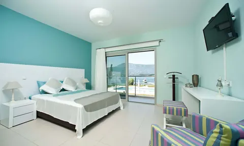 Premium Villa Private beach with direct access Beachfront, 8 bedrooms in Corfu expensive for sale For Super Rich
