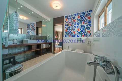 Luxury Villa Direct seafront terrace overlooking the sea, 5 bedrooms in Trogir deal for sale For Super Rich