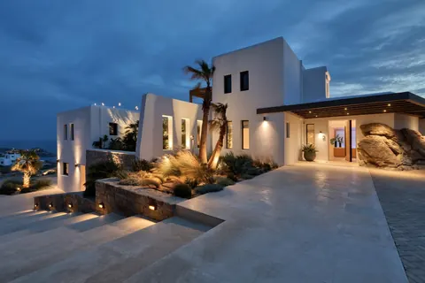 Luxury Villa Panoramic Aegean Sea Views, 10 bedrooms in Mykonos properties for sale For Super Rich