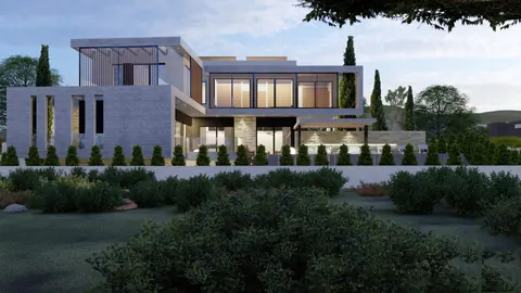 Architectural Villa Panoramic mountain views, 6 bedrooms in Limassol unique for sale For Super Rich Architectural Villa Panoramic mountain views, 6 bedrooms in Limassol unique for sale For Super Rich