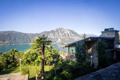 Elegant Villa Mountain View Lake View, 7 bedrooms in Campione d'Italia ICD018 for sale For Super Rich