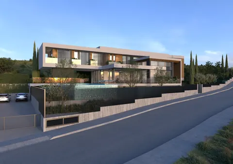 High-end Villa Panoramic View Opalia Hills, 4 bedrooms in Limassol value for sale For Super Rich