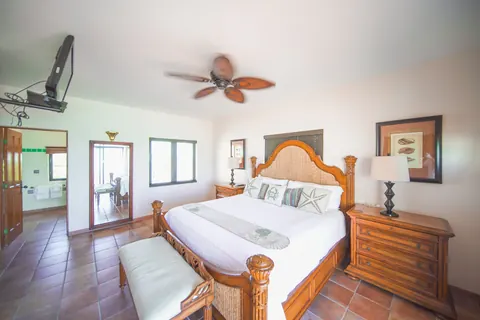 Moroccan Style House Beach Front Tropical landscaping, 7 bedrooms in Sapodilla Bay real estate for sale For Super Rich