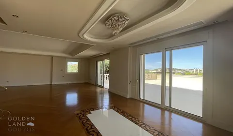 Modern Villa Tented Garden pool of 42 sqm, equipped with a hydro-massage, 7 bedrooms in Vouliagmeni Classified ads for sale For Super Rich