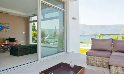 Premium Villa Private beach with direct access Beachfront, 8 bedrooms in Corfu photos for sale For Super Rich