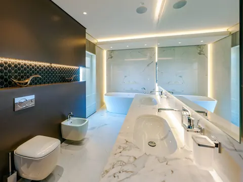 Premium Villa Panoramic View, 3-minute walk from the private beach, 6 bedrooms in Crete expensive for sale For Super Rich