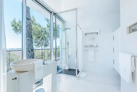 Modern Minimalist Villa 180º panoramic views Nice swimming pool, 8 bedrooms in San José - Ibiza prix for sale For Super Rich