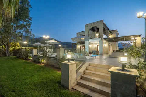 Luxury Villa Breathtaking panoramic sea views, 3 bedrooms in Agios Pavlos Rethymno Classified ads for sale For Super Rich