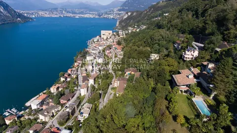 Elegant Villa Mountain View Lake View, 7 bedrooms in Campione d'Italia Used for sale For Super Rich
