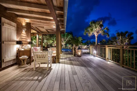 Luxury Villa White Nahma spectacular views of Petit and Grand Cul de Sac, 4 bedrooms in St Barth image for sale For Super Rich