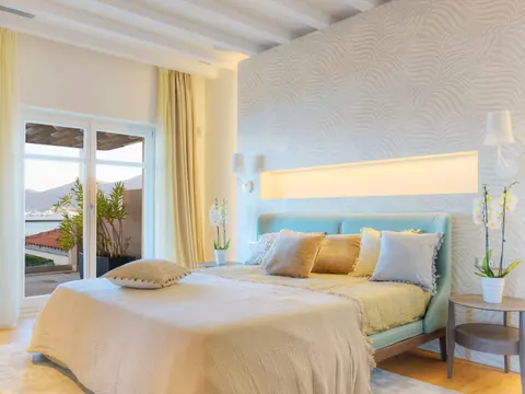 Premium Villa Panoramic View, 3-minute walk from the private beach, 6 bedrooms in Crete ultra luxury for sale For Super Rich